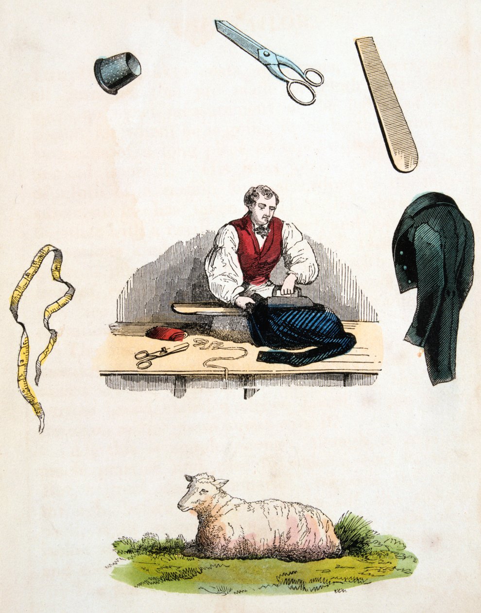 Alfaiate, c1845 de Unbekannt