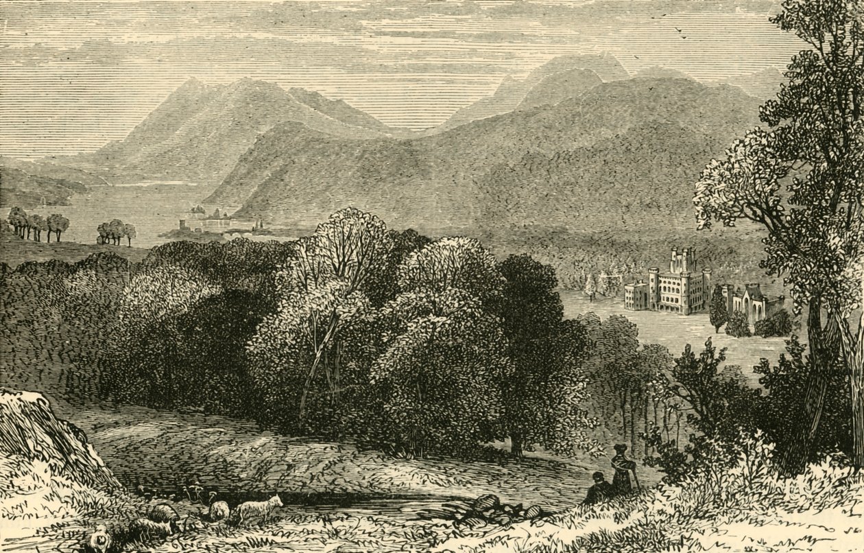Castelo de Taymouth, 1898. de Unbekannt