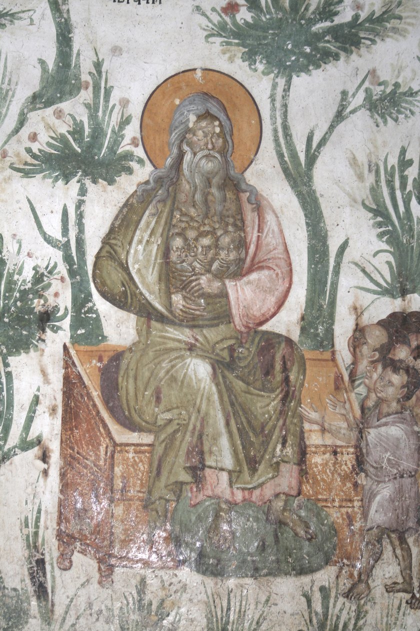 O seio de Abraão, 1321-1322 de Unbekannt