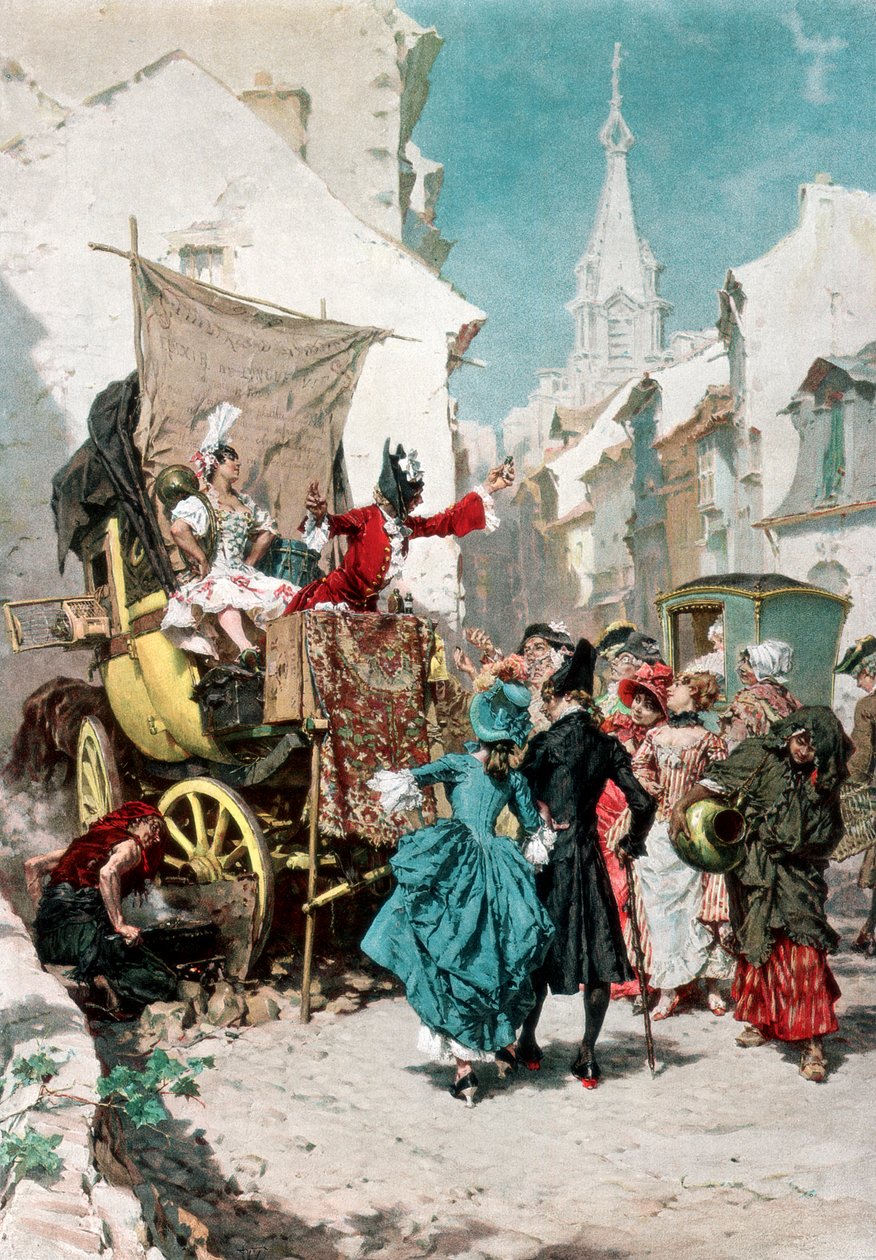 O Charlatan, 1889 de Unbekannt