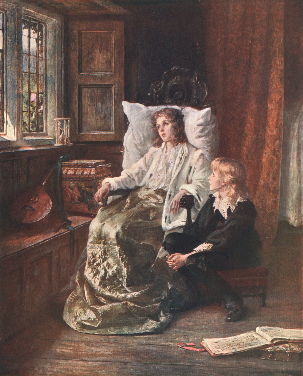 Os Filhos de Carlos I, 1895, c1902. de Unbekannt