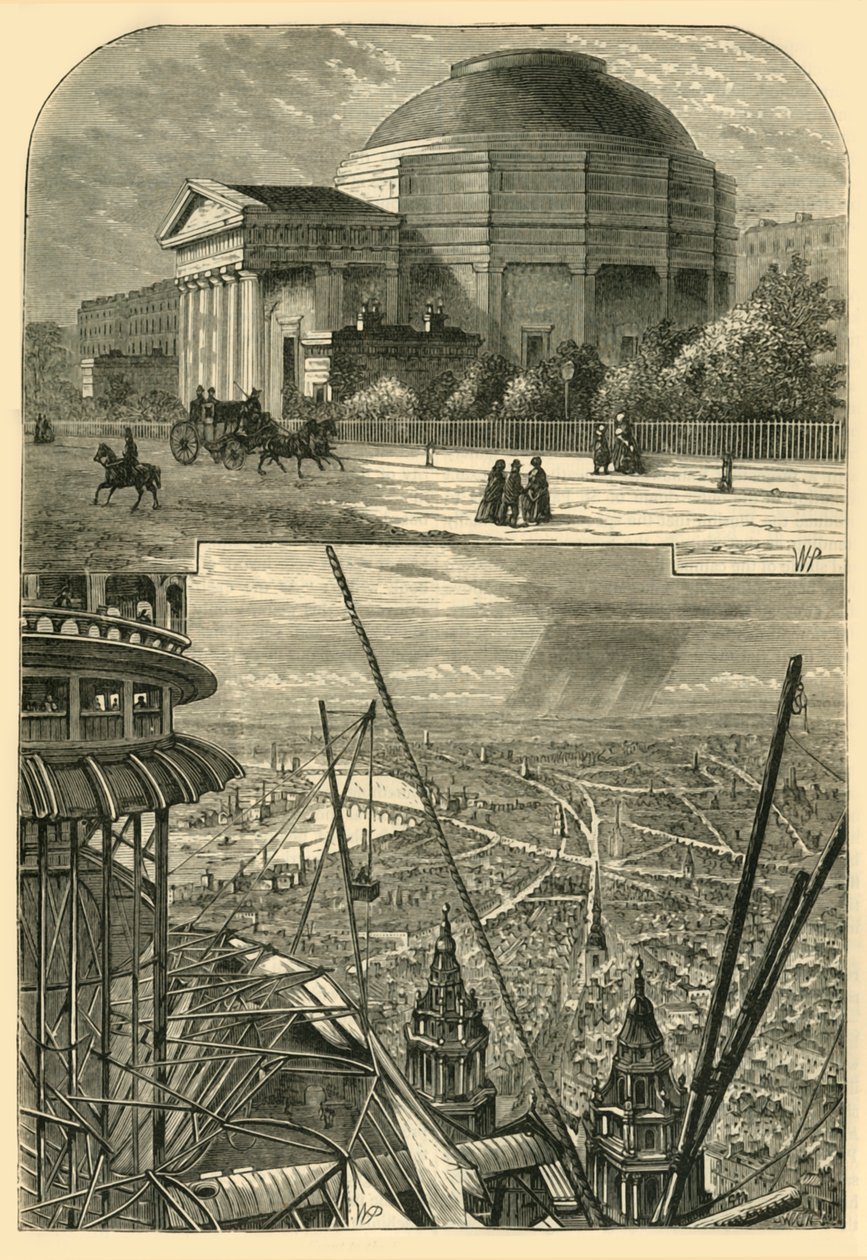 O Coliseu em 1827, c1876. de Unbekannt