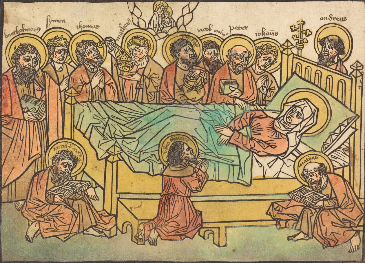 A Morte da Virgem, 14651470. de Unbekannt