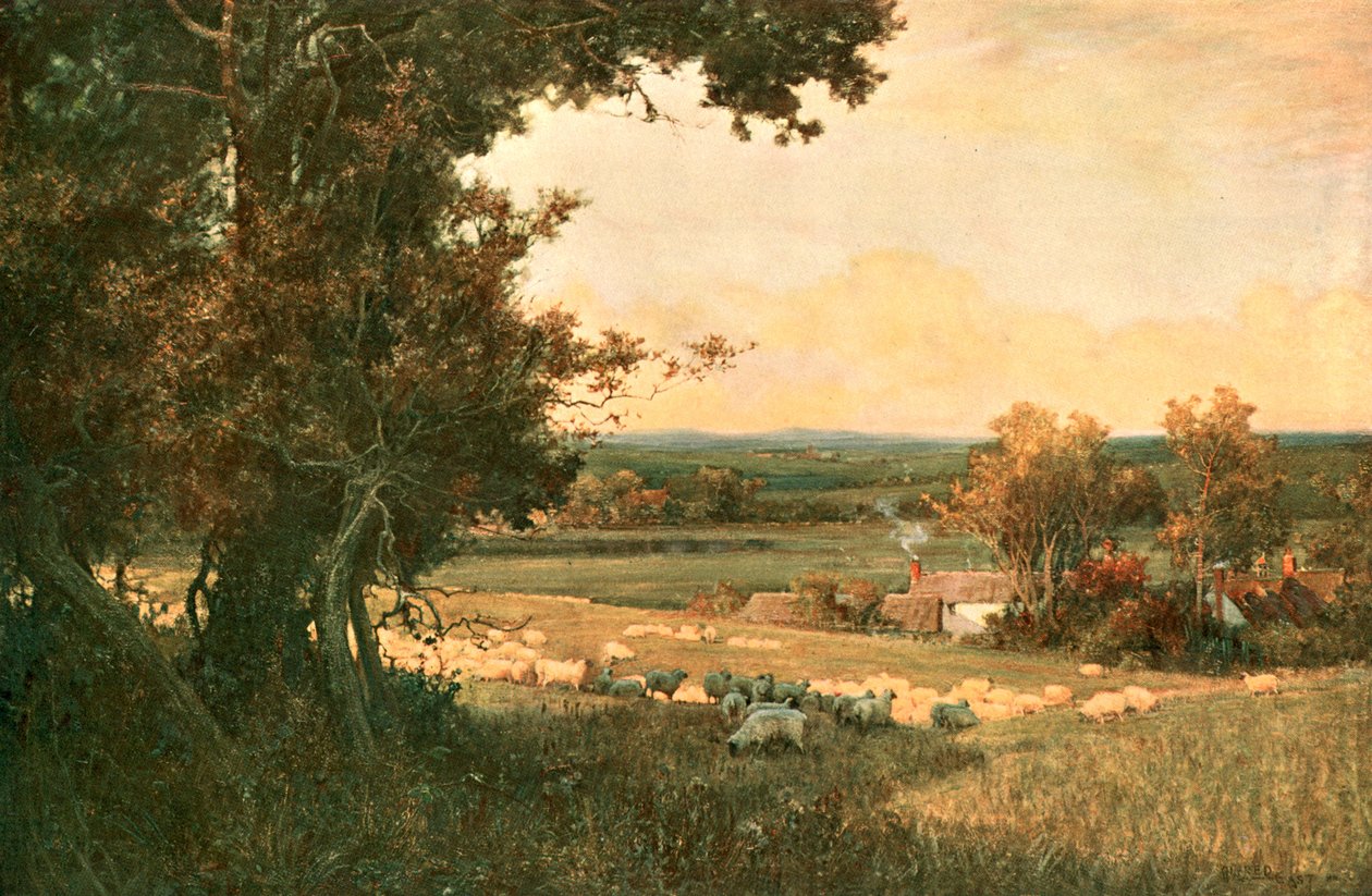 O vale dourado, c1893, c1902. de Unbekannt