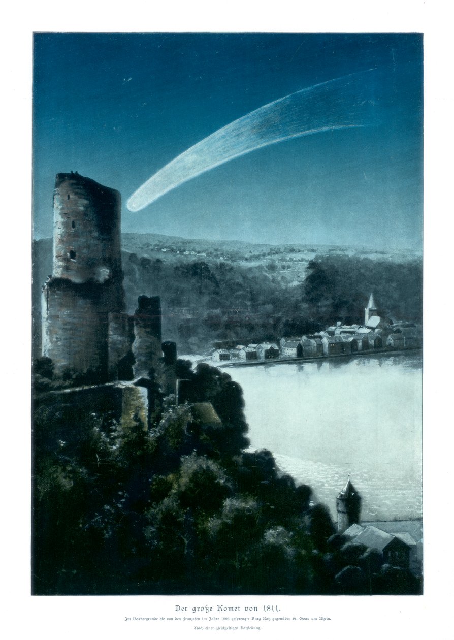 O Grande Cometa de 1811, 1900 de Unbekannt