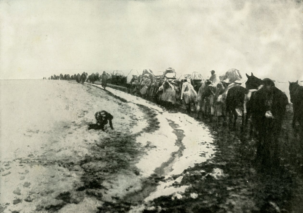 O Grande Retiro Sérvio, 1919. de Unbekannt