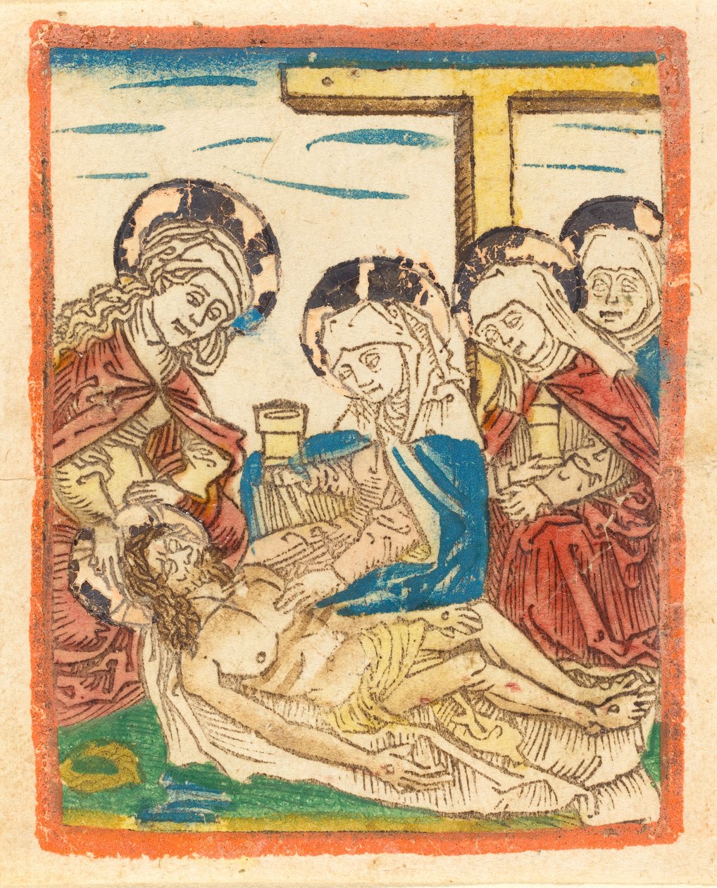 A Lamentação, c. 14801490. de Unbekannt