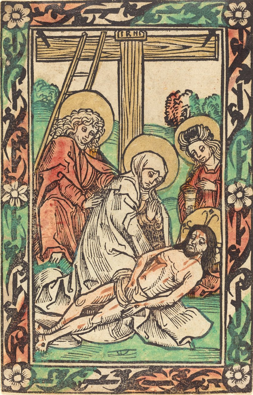 A Lamentação, c. 14801500. de Unbekannt