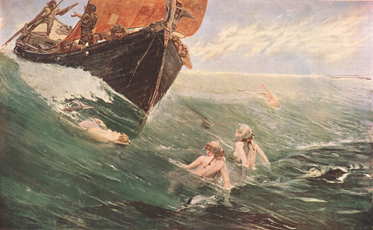 The Mermaids Rock, 1894, c1902. de Unbekannt