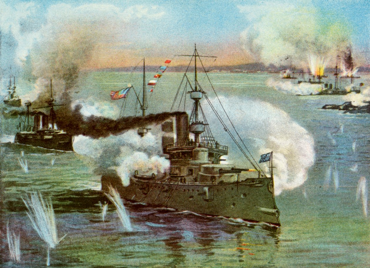 O Olympia em Manila, 1898 de Unbekannt
