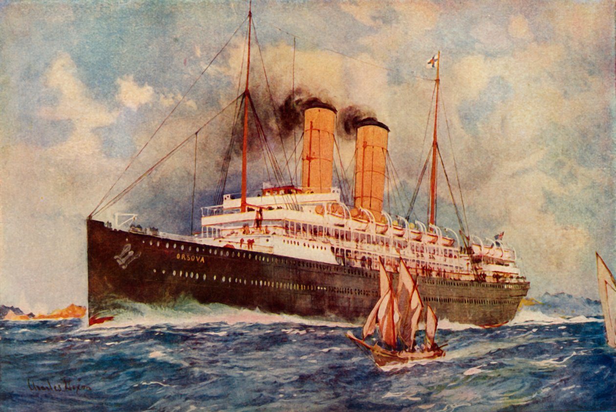A Linha Orsova Orient, c1930. de Unbekannt
