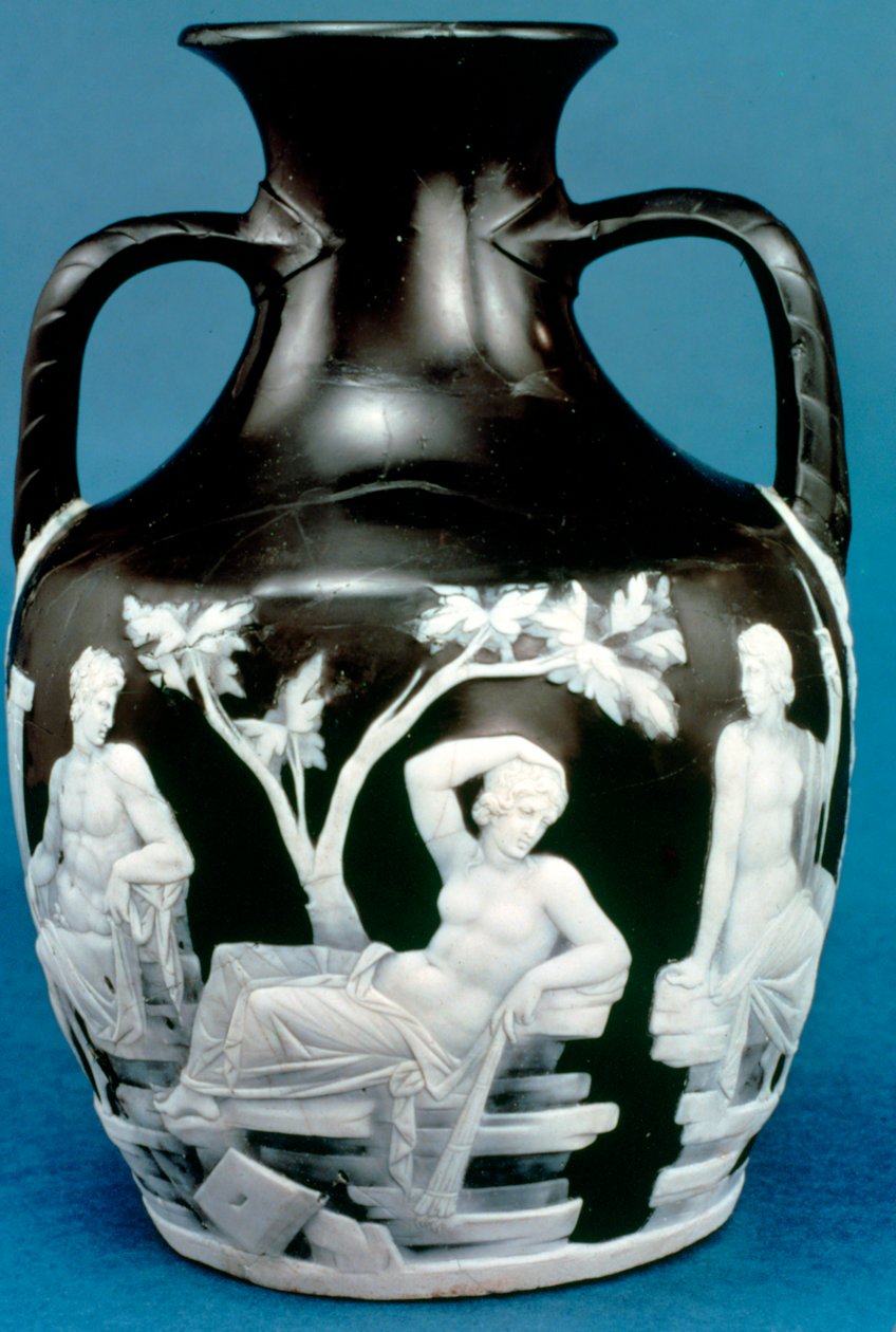 O vaso de Portland, c5-25 dC de Unbekannt