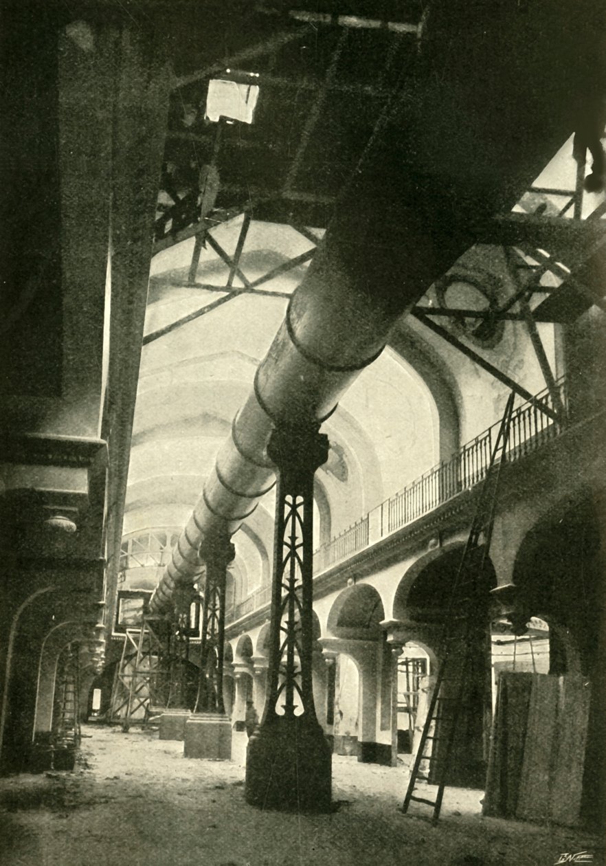 O Telescópio Concluído, 1900. de Unbekannt