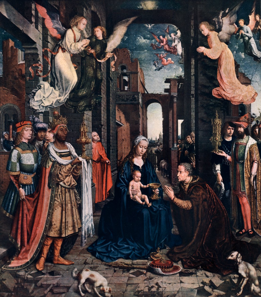 A Virgem Maria com Jesus, 1913 de Unbekannt