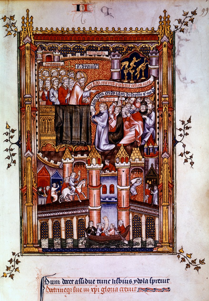 A conversão de Lisbius, 1317 de Unbekannt