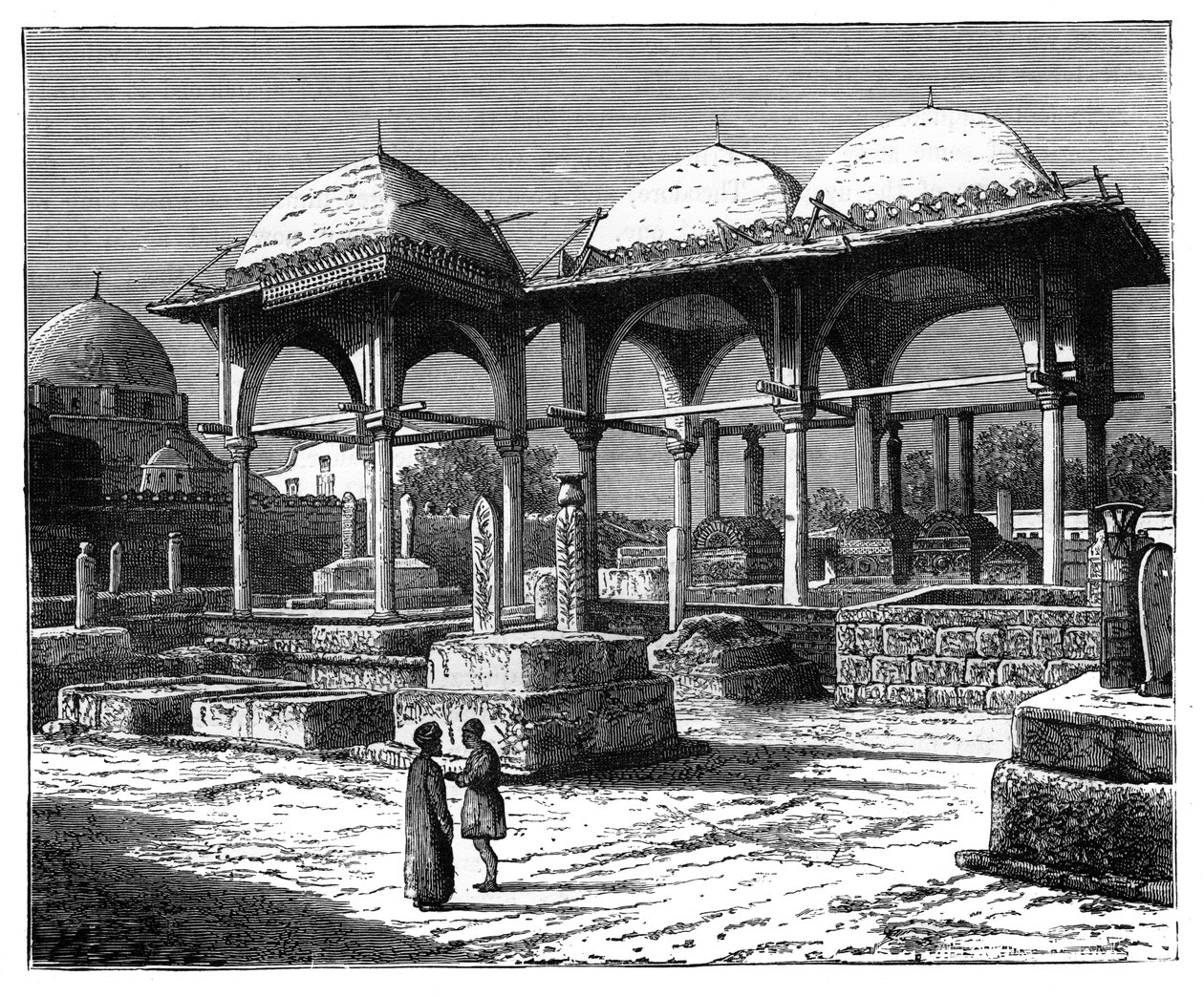 O túmulo dos mamelucos, c1890 de Unbekannt