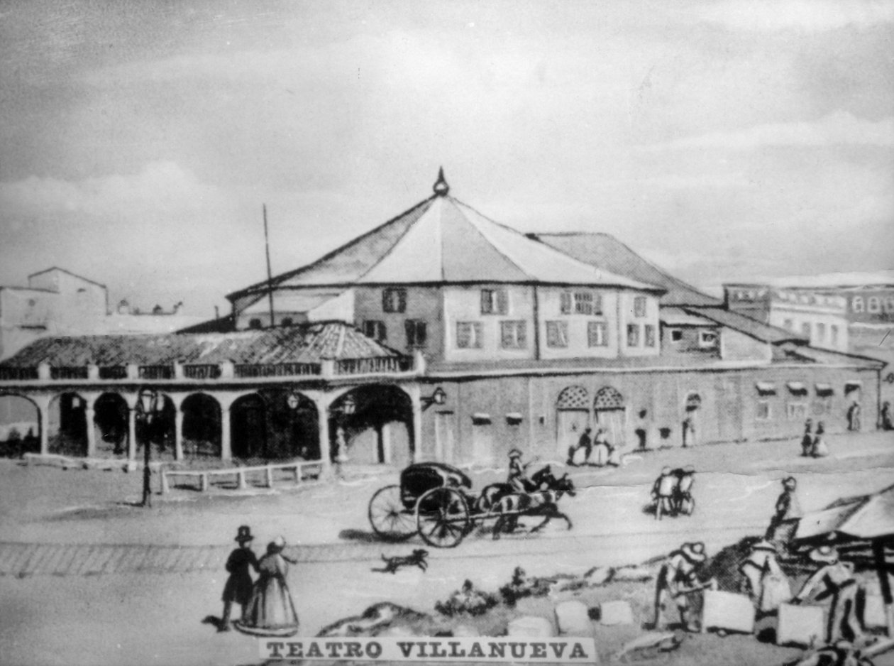 Teatro Villanueva, 1869, 1920 de Unbekannt