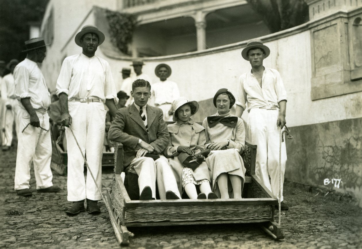 Turistas, Madeira, c1920s-c1940s de Unbekannt