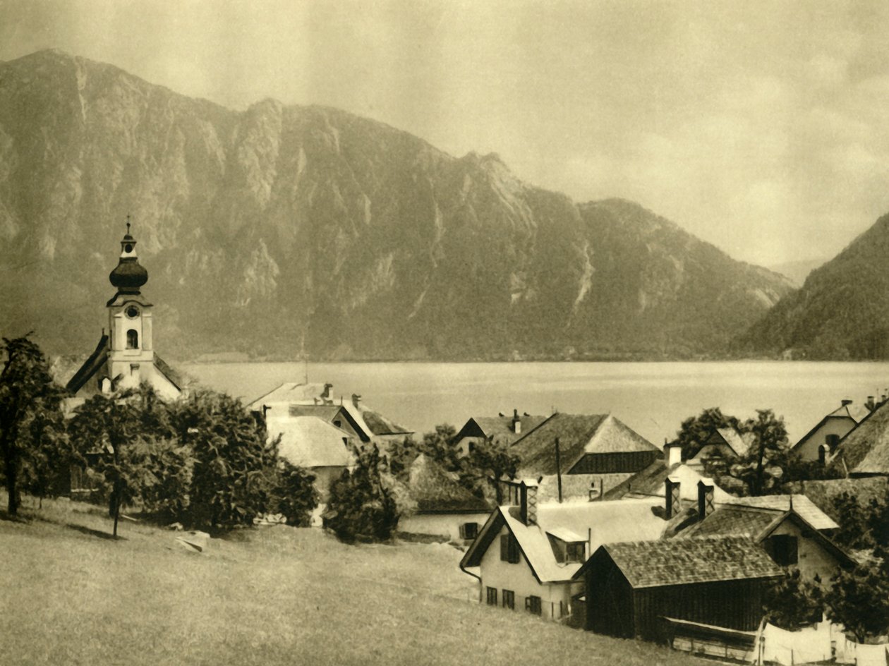 Unterach am Attersee, Alta Áustria, c1935. de Unbekannt