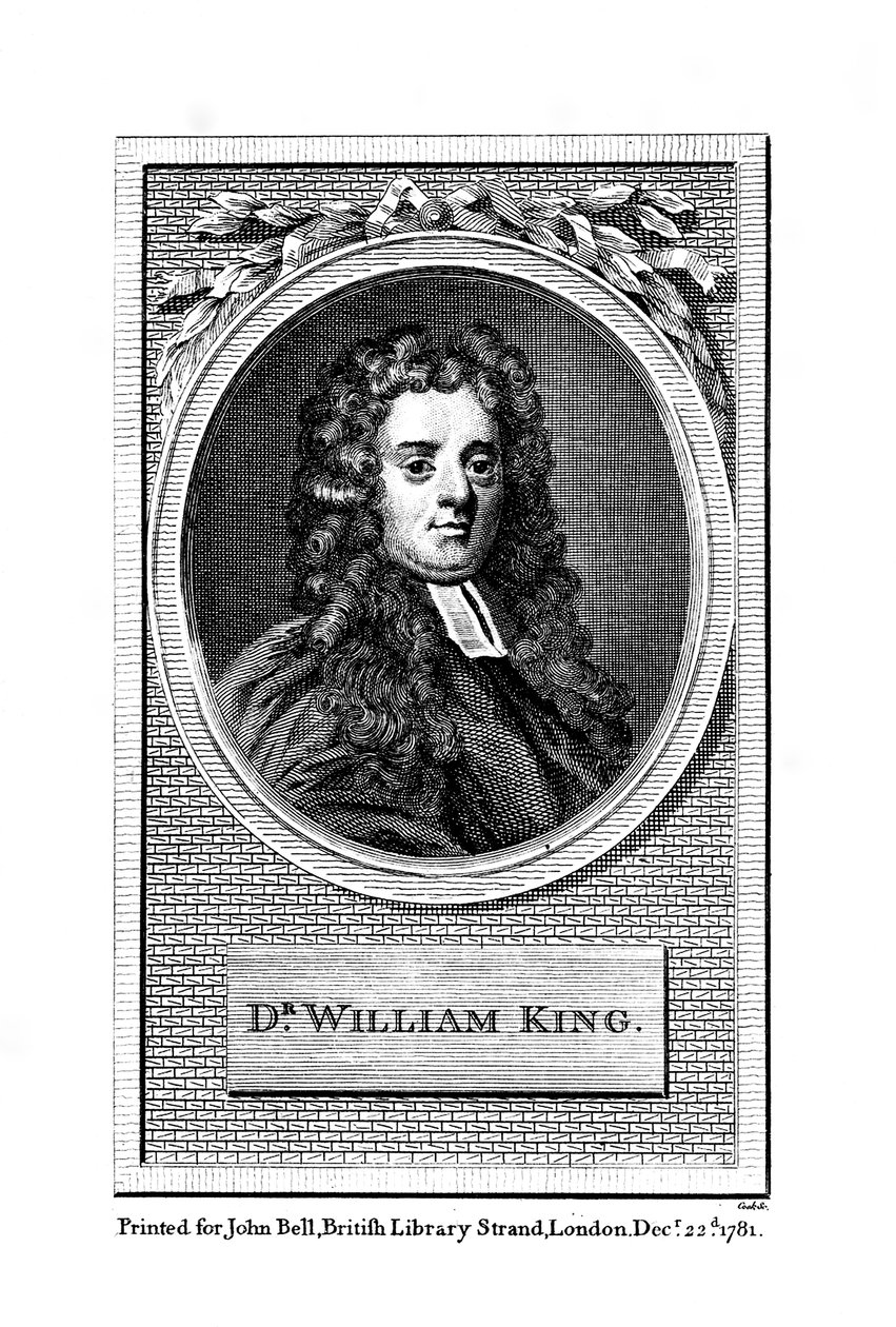 William King, poeta inglês, 1781 de Unbekannt