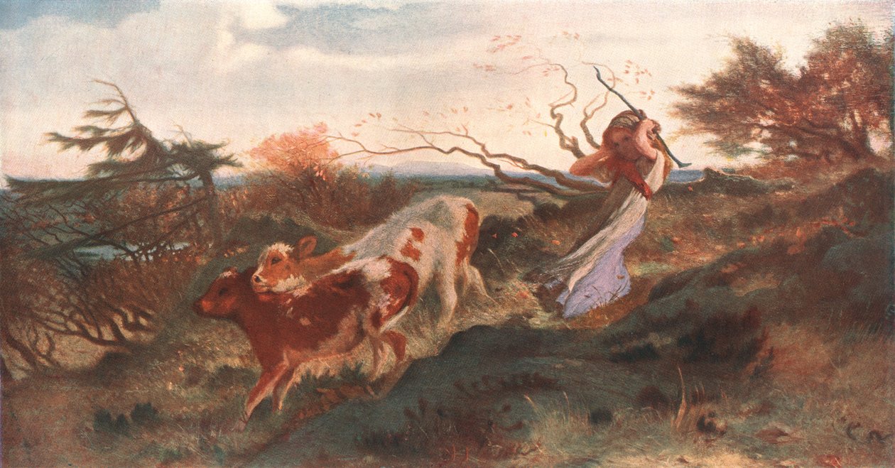 Vento no Wold, 1863, c1902. de Unbekannt