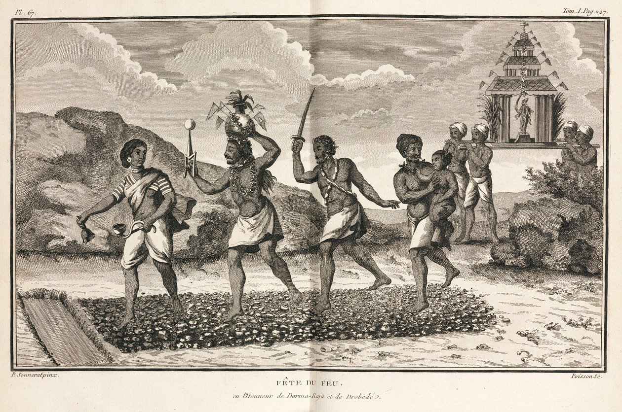Festival do Fogo, Índia de Unbekannt