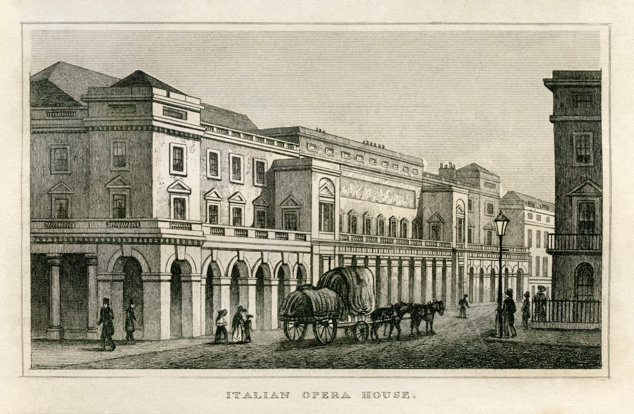 Casa de Ópera Italiana, Haymarket de Unbekannt