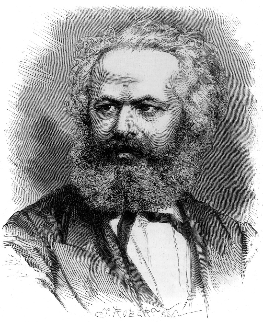 Karl Marx (gravura de Unknown