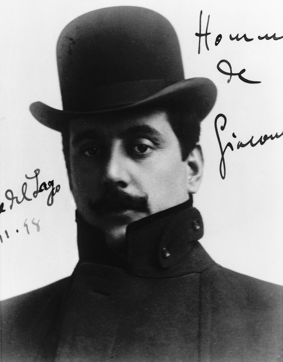 Retrato de Giacomo Puccini de Unbekannt