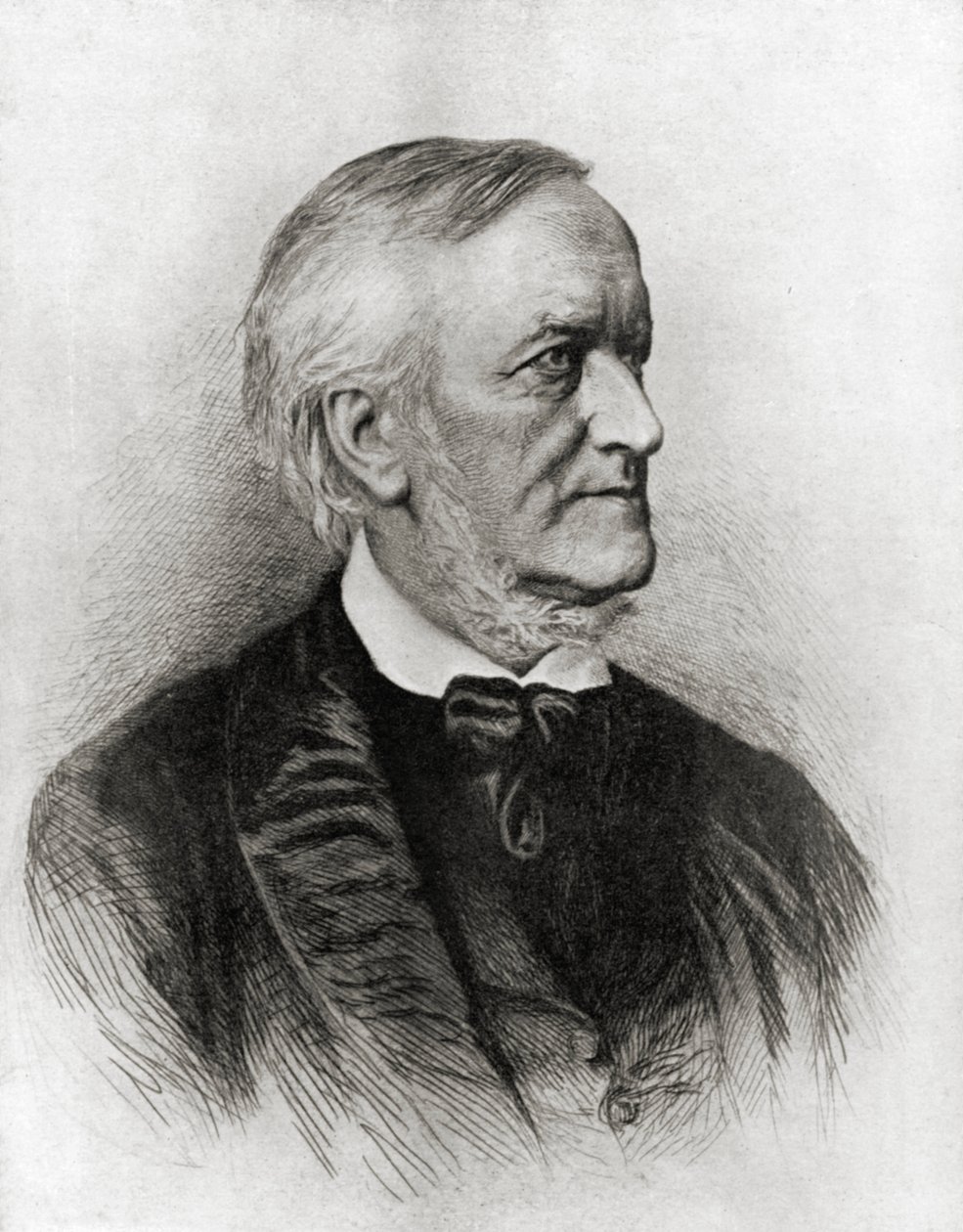 Richard Wagner - perfil de Unbekannt