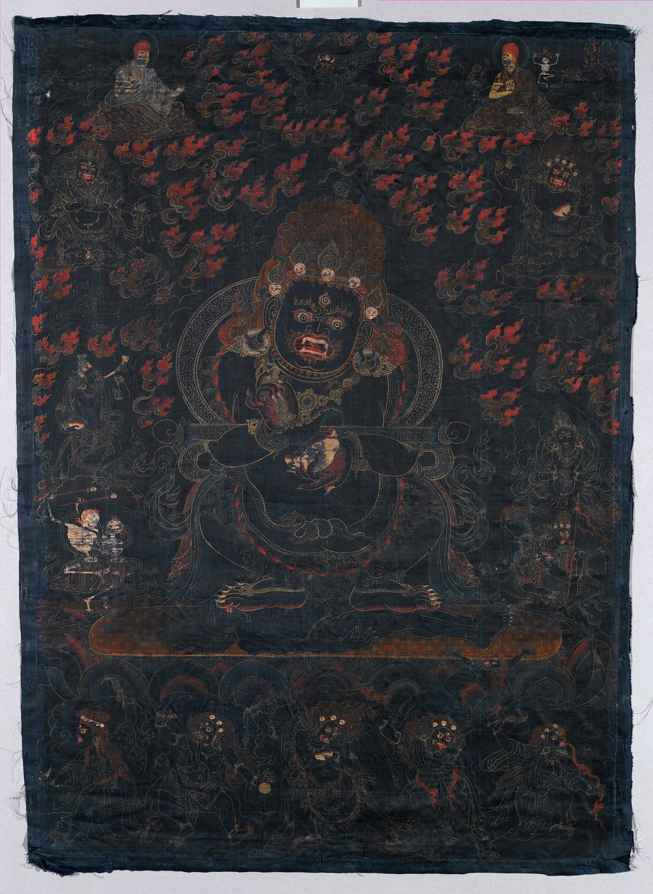 Mahakala, protetor da barraca, Tibete. de Unknown