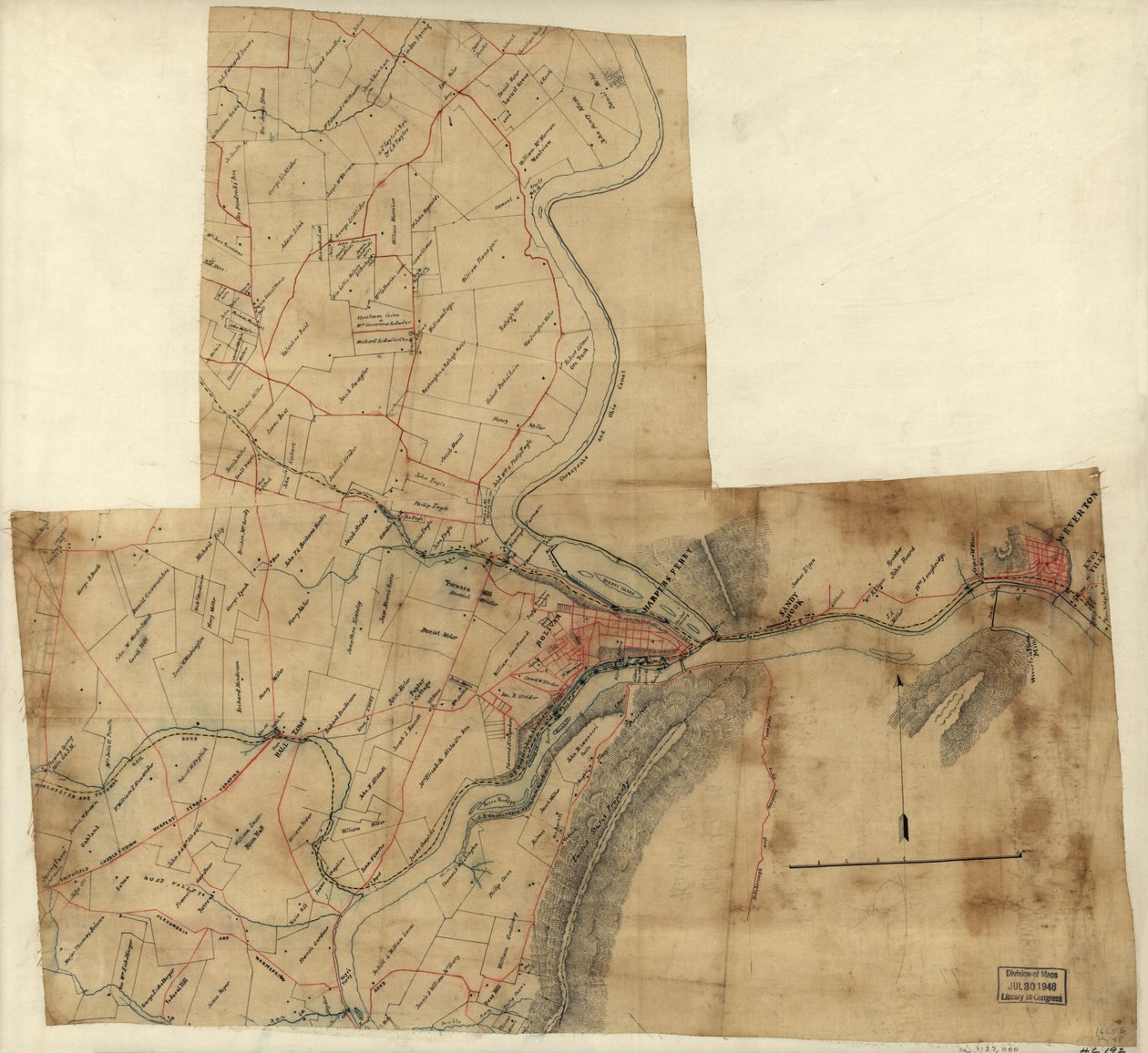 Vizinhança de Harpers Ferry de Unknown