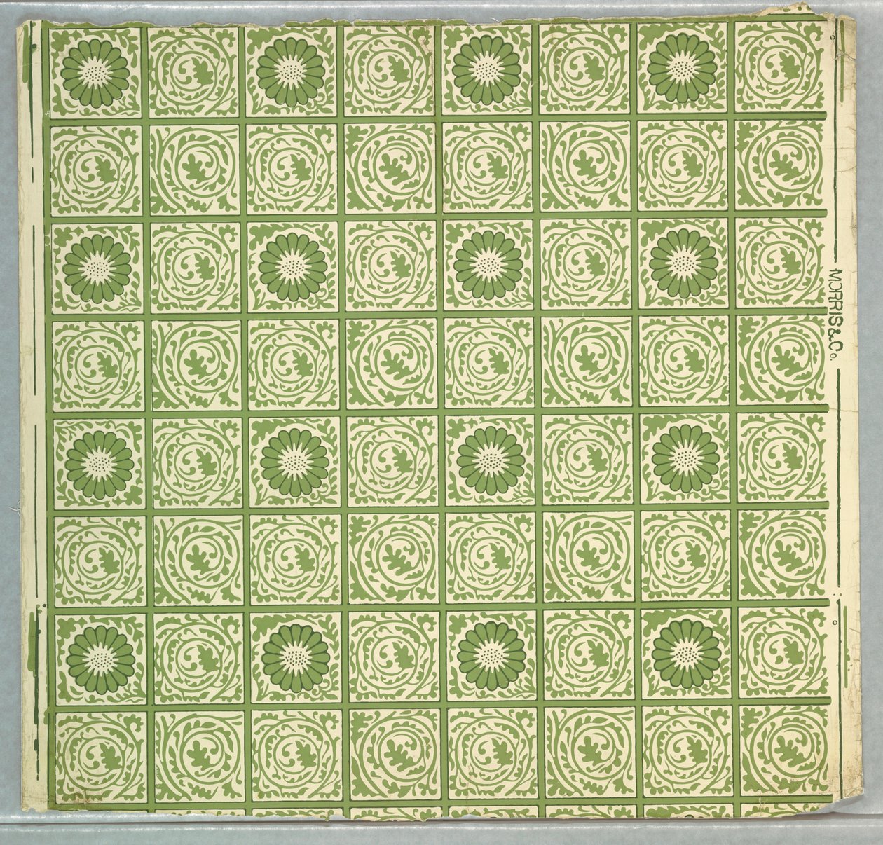 Parede lateral, fralda, 1863-70 de Unknown