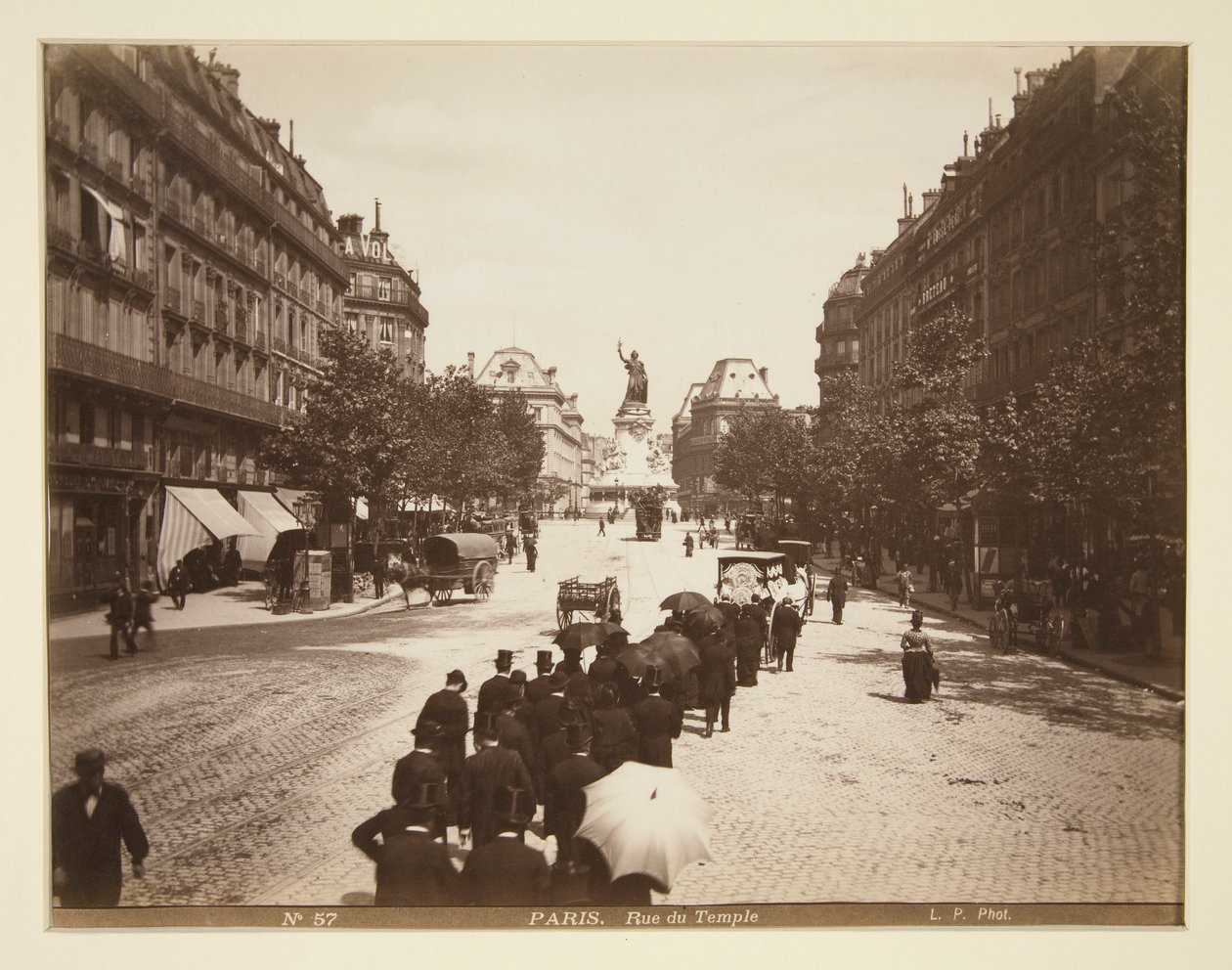Cortejo fúnebre, Paris de Unknown