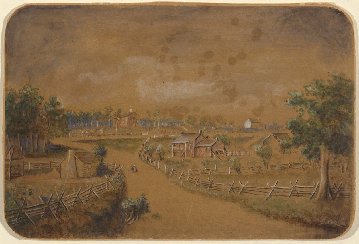 Untitled Landscape (Claverack, NY?) de Unknown