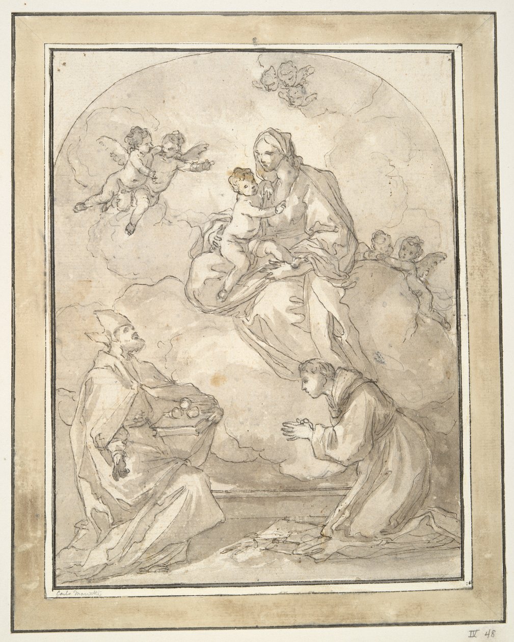 Visão de São Nicolau de Bari de Unknown