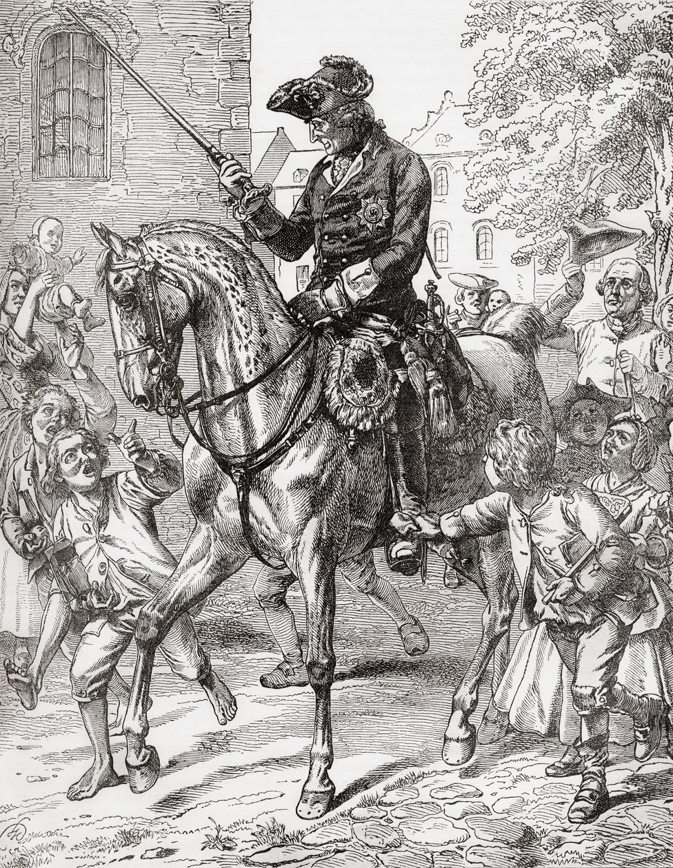 Frederico II (gravura) de Unknown artist