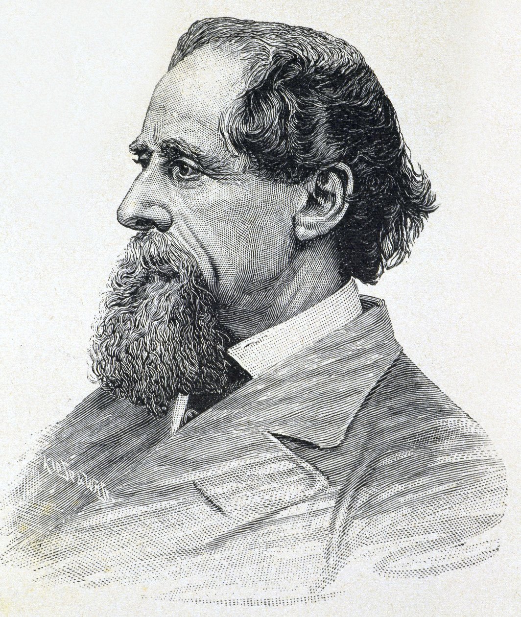 Retrato de Charles Dickens de Unknown artist