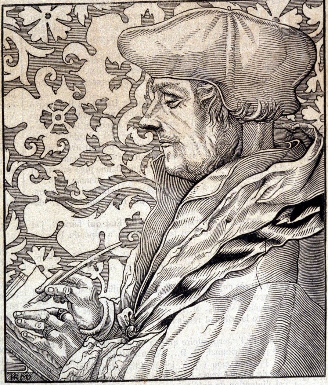 Retrato de Didier Erasme de Unknown