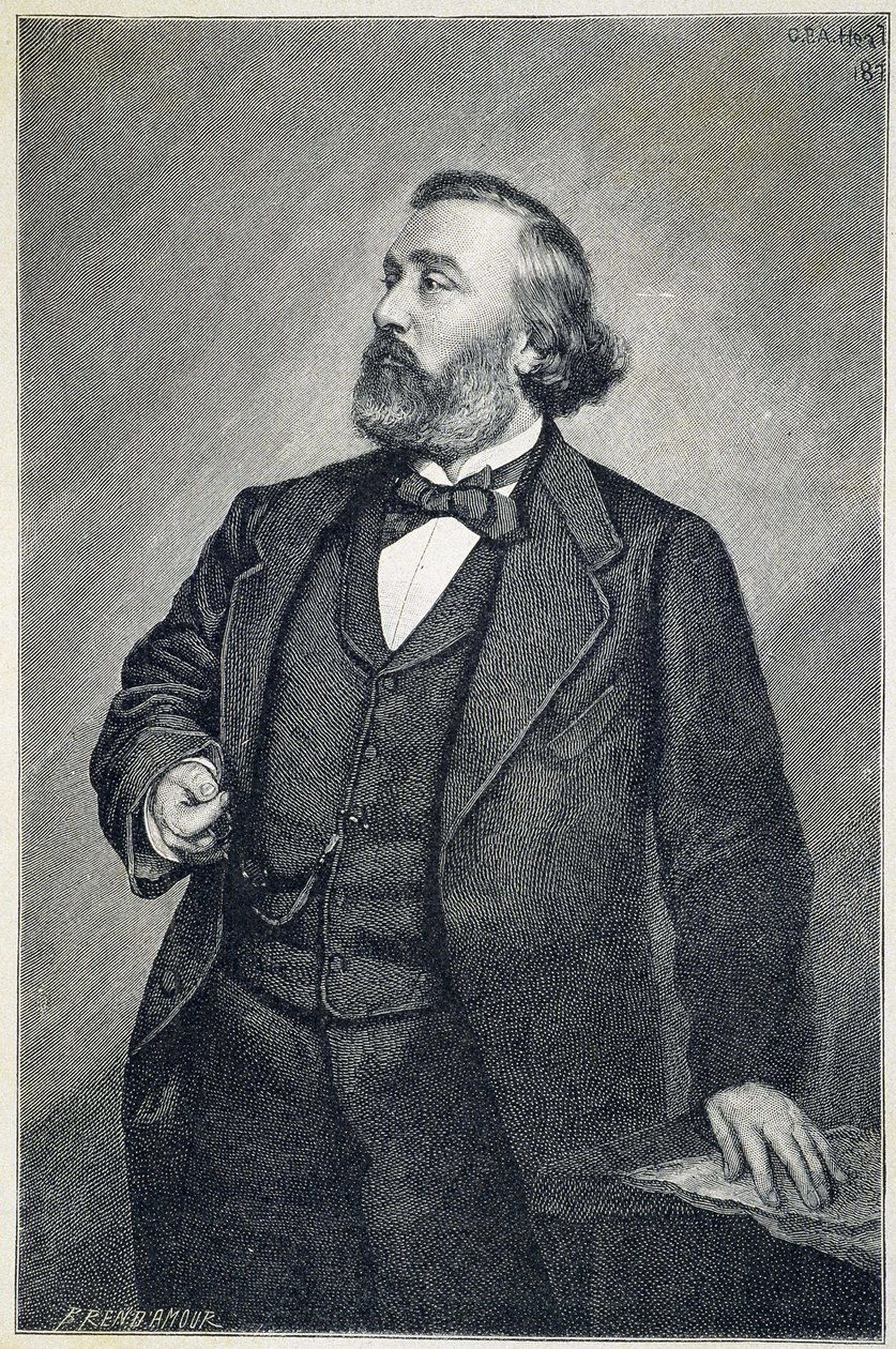Retrato de Leon Gambetta de Unknown artist