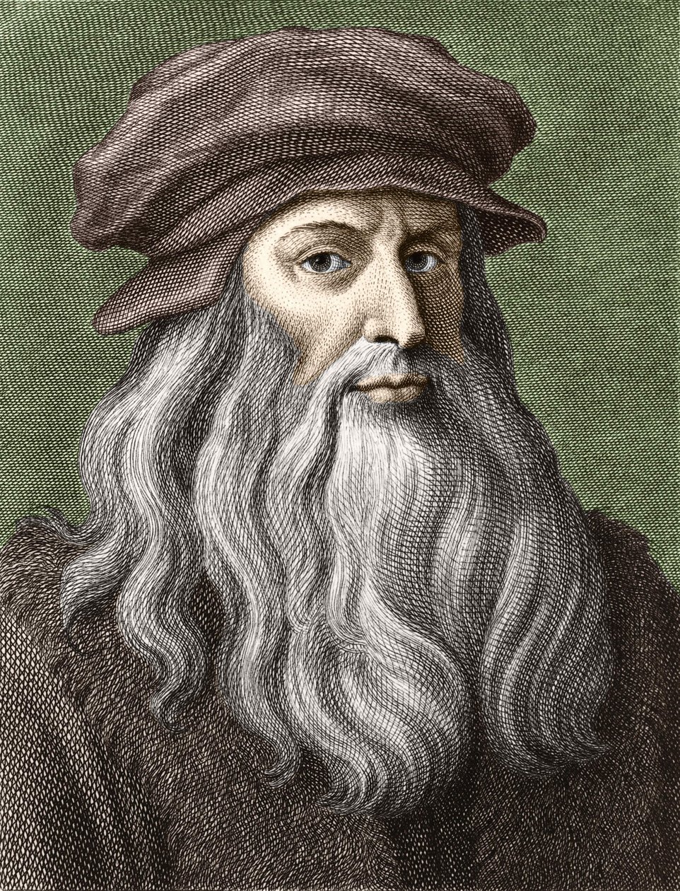 Retrato de Leonardo da Vinci de Unknown artist