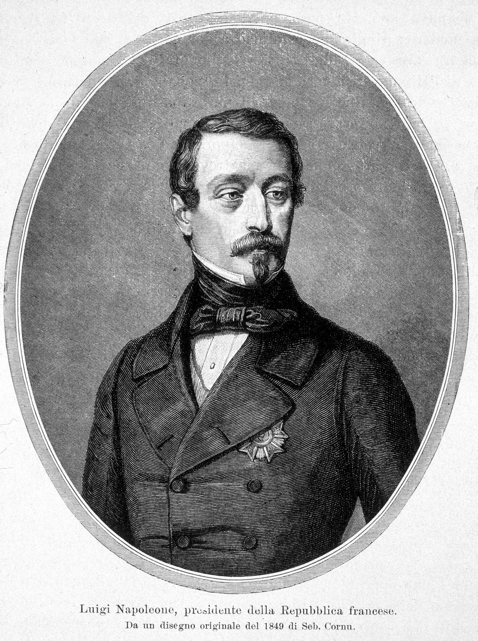 Retrato de Napoleão III de Unknown artist