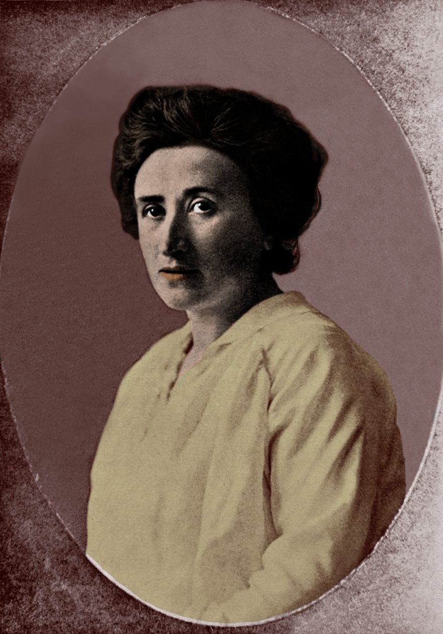 Rosa Luxemburgo (impresso) de Unknown artist