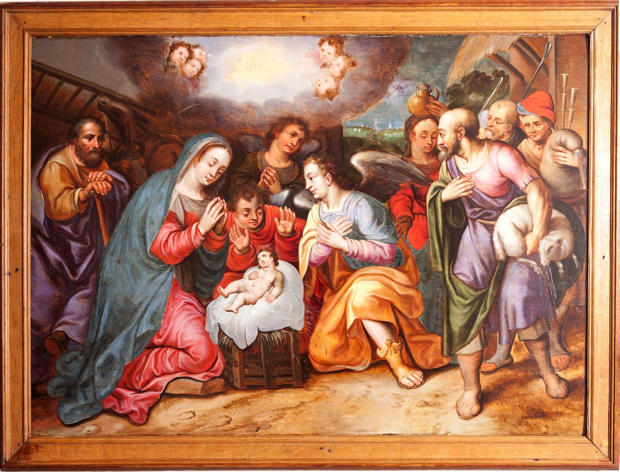 Adoração dos pastores de Unknown artist