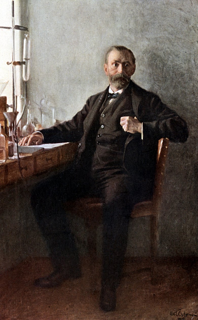 Alfred Nobel (cor litho) de Unknown artist
