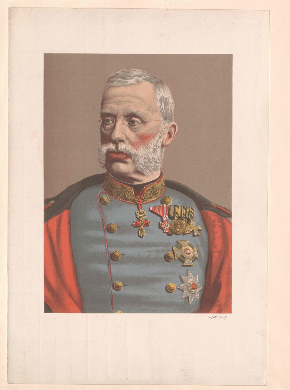 Arquiduque da Áustria Albert (impressão) de Unknown artist