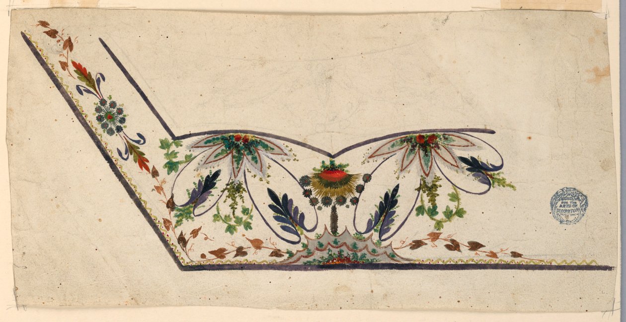 Design para um colete de Unknown artist
