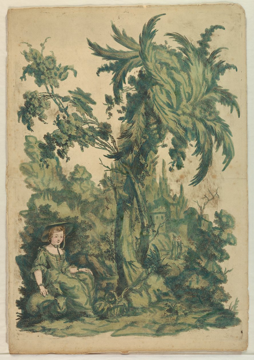 Ester diante de Asvero de Unknown artist