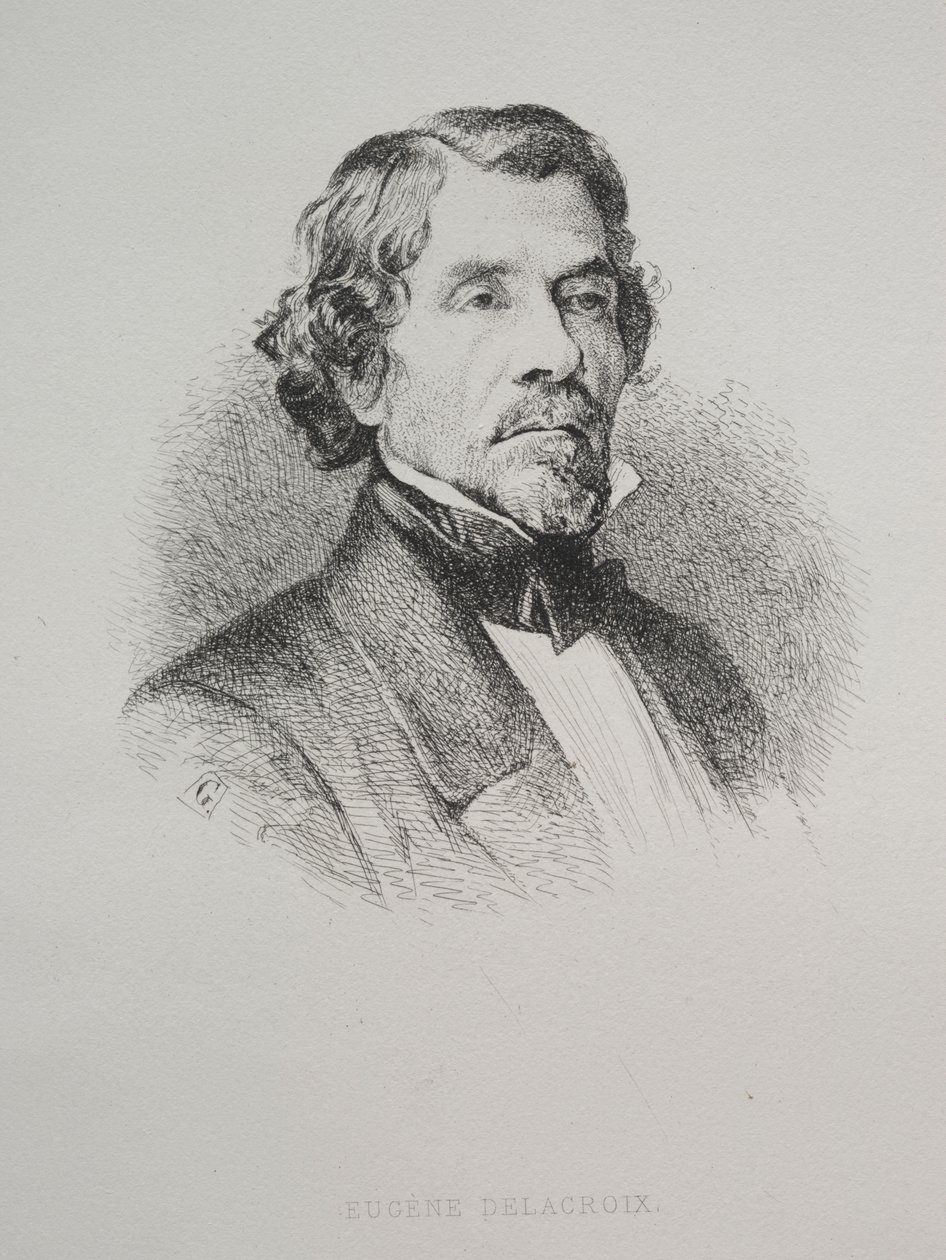 Eugène Delacroix de Unknown artist