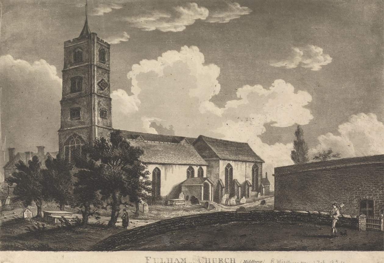 Igreja Fulham (Middlesex) de Unknown artist